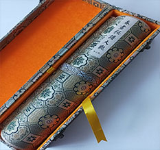 海勃湾书画装裱案例